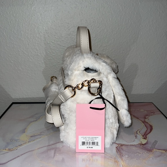 JUICY COUTURE Let’s Get Cozy Crossbody8Hx10Win-Angel Color - Picture 7 of 16